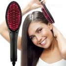 Ceramic Hair Straightener Brush Fast Straightening hair Electric Comb Flat Iron Beauty Tool Device