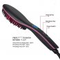 Ceramic Hair Straightener Brush Fast Straightening hair Electric Comb Flat Iron Beauty Tool Device
