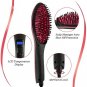 Ceramic Hair Straightener Brush Fast Straightening hair Electric Comb Flat Iron Beauty Tool Device