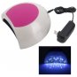 48W Nail Dryer White Light Sunlight Lamp LED Light Phototherapy Nail Gel Lamp US Standard
