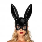 Cosplay Costume Party PP Rabbit Ears Mask Black White Halloween Decoration