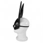Cosplay Costume Party PP Rabbit Ears Mask Black White Halloween Decoration
