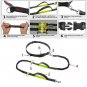 Reflective Hands Dog Lead Running Jogging Waist Belt Training Bungee Leash