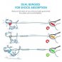 Reflective Hands Dog Lead Running Jogging Waist Belt Training Bungee Leash