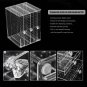 Transparent Acrylic C36 Jewelry Earrings Storage Holer Box Display Stand Rack