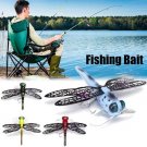 Fishing Bait Lure Hook Life-like Dragonfly Floating Fly Fishing Flies 70mm Hrad Bait Soft lure