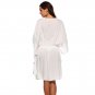 Cloak Sleeve Ruffle Embroidery Sundress Summer Holiday Casual Bohemian Dresses Tassel Dress