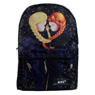 Send from USA Waterproof Cute Backpack schoolbag backpack rucksack Twelve Constellations Drawing