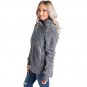 Wool Plush Sweatshirt Casual Pocket Long Sleeve Pullover Coats Winter Warm Women Sweatshirt