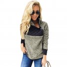 Wool Plush Sweatshirt Casual Pocket Long Sleeve Pullover Coats Winter Warm Women Sweatshirt