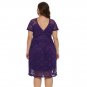 Plus Size Lace Party Dresses O Neck Trapeze Babydoll Sexy Midi Dress Elegant Club Summer Dresses
