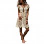 Plus Size Lace Party Dresses O Neck Trapeze Babydoll Sexy Midi Dress Elegant Club Summer Dresses