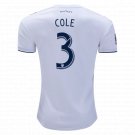 Ashley Cole 3 LA Galaxy Primary Soccer Jersey 2019/20,MLS LA Galaxy Soccer Stadium Shirt White
