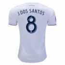 Jonathan Santos #8 LA Galaxy Primary Soccer Jersey 2019/20,MLS LA Galaxy Soccer Stadium Shirt White