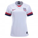 USA 2019 Women's National Team Home Soccer Jersey,USWNT Stadium Shirt White