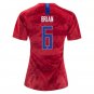 Brian #6 US Women's National Team Away Jersey 2019 USWNT Soccer Stadium Shirt Streetwear