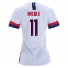 KRIEGER 11 USWNT 2019 Away Jersey Soccer US Women's National Team Stadium Shirt Streetwear