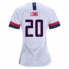 LONG 20 USWNT 2019 Away Jersey Soccer US Women's National Team Stadium Shirt Streetwear