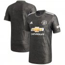 Manchester United 20/21 Away Soccer Jersey Black Man Utd Stadium Football Shirt Streetwear