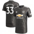 WILLIAMS 33 Manchester United 20/21 Away Soccer Jersey EPL Stadium Shirt