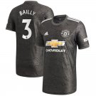 BAILLY 3 Manchester United 20/21 Away Soccer Jersey EPL Stadium Shirt