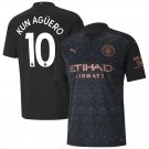 AGUERO 10 Manchester City Away Jersey 20/21 Man City Stadium Football Shirt