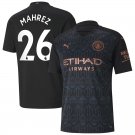 MAHREZ 26 Manchester City Away Jersey 20/21 Man City Stadium Football Shirt
