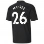 MAHREZ 26 Manchester City Away Jersey 20/21 Man City Stadium Football Shirt