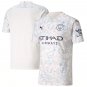 Manchester City 20/21 Third Jersey Man City White Stadium Football Shirt