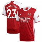 David Luiz #23 Arsenal Home Soccer Jersey 20/21 Men's Stadium Football Shirt Yupoo