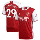 Guendouzi #29 Arsenal Home Soccer Jersey 20/21 Men's Stadium Football Shirt Yupoo