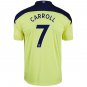CARROLL 7 Newcastle United Away Soccer Jersey 20/21 Men's Soccer Stadium Football Shirt