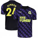 ALMIRON 24 Newcastle United 20/21 Third Jersey Purple Men's Soccer Stadium Football Shirt