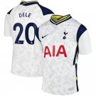 Dele #20 Tottenham Hotspur Home Soccer Jersey 20/21 Men's Soccer Stadium Football Shirt