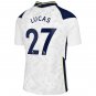 LUCAS 27 Tottenham Hotspur Home Soccer Jersey 20/21 Men's Soccer Stadium Football Shirt