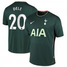 DELE 20 Tottenham Hotspur 20/21 Away Soccer Jersey Men's Soccer Stadium Football Shirt