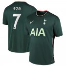 SON 7 Tottenham Hotspur 20/21 Away Soccer Jersey Men's Soccer Stadium Football Shirt