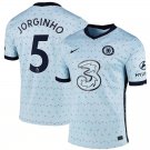 JORGINHO 5 Chelsea 20/21 Away Soccer Jersey Men's Soccer Kit Stadium Football Shirt