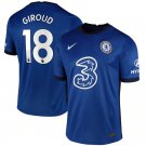 Giroud #18 Chelsea Home Soccer Jersey 20/21 Men's Soccer Kit Stadium Football Shirt