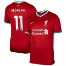M.Salah #11 Liverpool Home Soccer Jersey 20/21 Men's Stadium Football Shirt Soccer Kit
