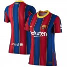 Women's Barcelona FC Home Soccer Jersey 20/21 Women's Soccer Stadium Football Shirt