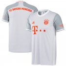 Bayern Munich Away Jersey 20/21 Men's Gray Stadium Football Shirt