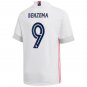 Karim Benzema #9 Real Madrid Home Soccer Jersey 20/21 Men's Stadium Football Shirt Streetwear