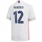 Marcelo #12 Real Madrid Home Soccer Jersey 20/21 Men's Stadium Football Shirt Streetwear