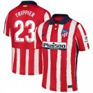 Joao Felix #7 Atlético Madrid Home Soccer Jersey 20/21 Men's Stadium Football Shirt Streetwear