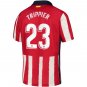 Joao Felix #7 Atlético Madrid Home Soccer Jersey 20/21 Men's Stadium Football Shirt Streetwear