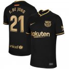 F.DE JONG 21 Barcelona Away Soccer Jersey 20/21 Men's Soccer Stadium Football Shirt