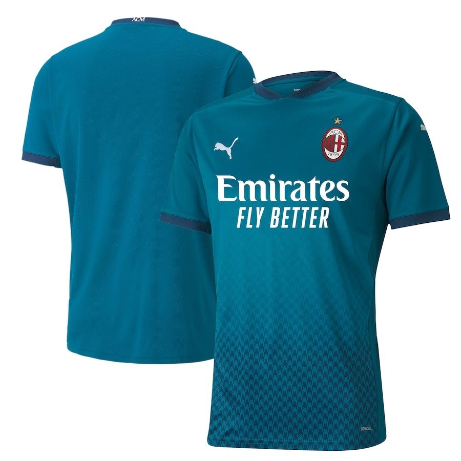 AC Milan Third Soccer Jersey 20/21 Men's Home Soccer Stadium Shirt