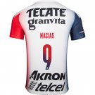 MACIAS 7 Chivas Guadalajara Away Soccer Jersey 20/21 Men's Stadium Football Shirt Streetwear