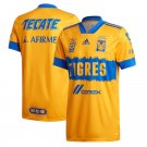 Tigres UANL Home Soccer Jersey 20/21 Men's Stadium Football Shirt Streetwear